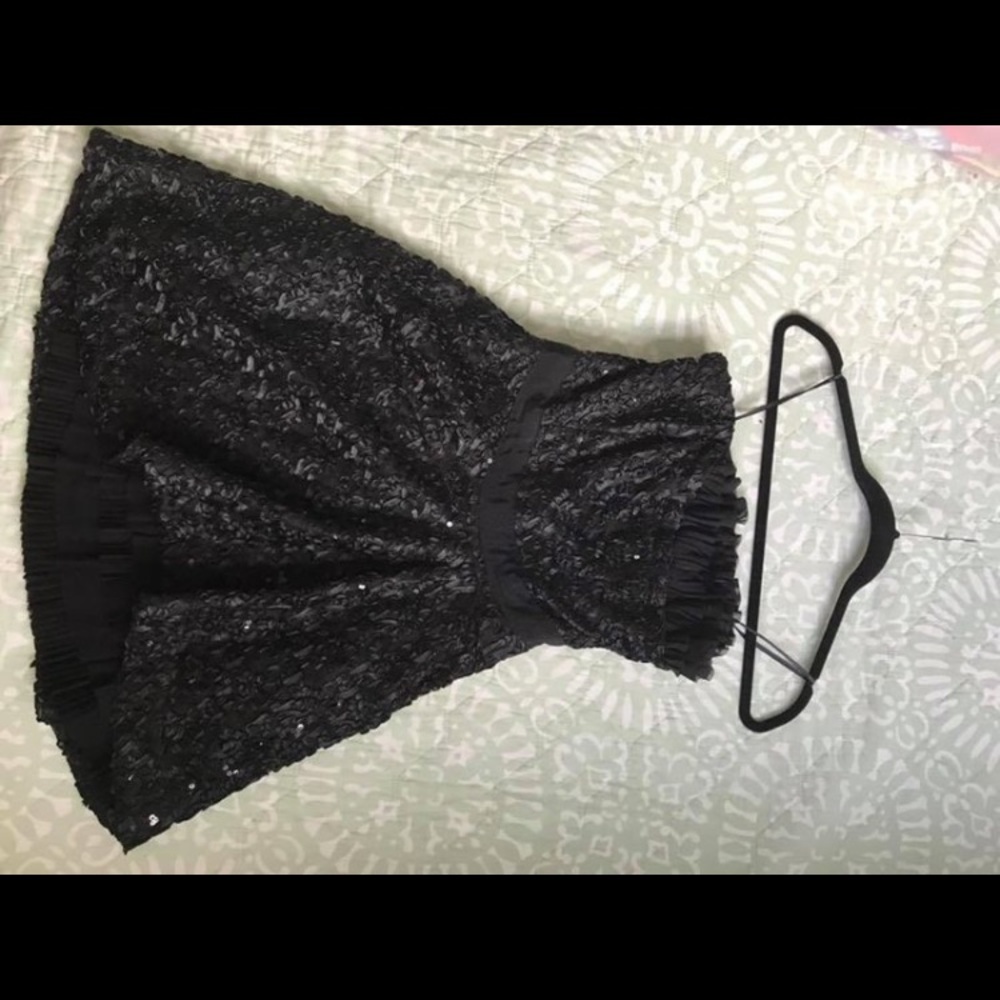 MM Couture by Miss Me black sequins dress